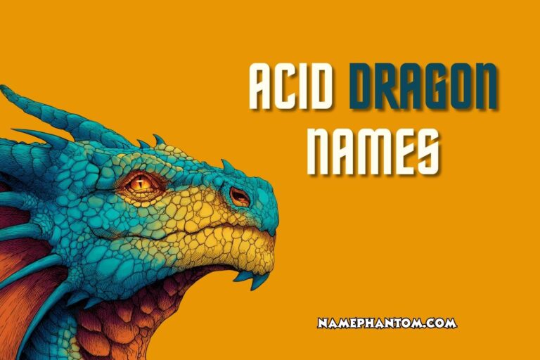 acid dragon names