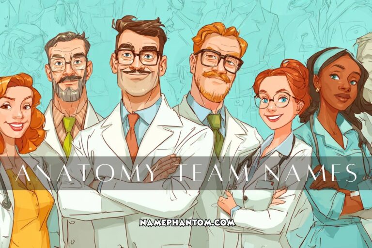 anatomy team names
