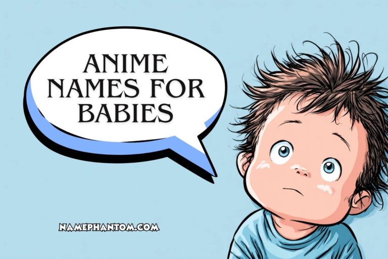 anime names for babies