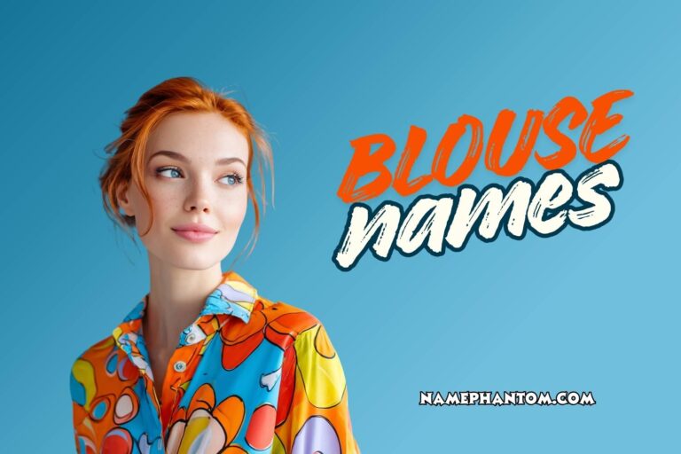 blouse names