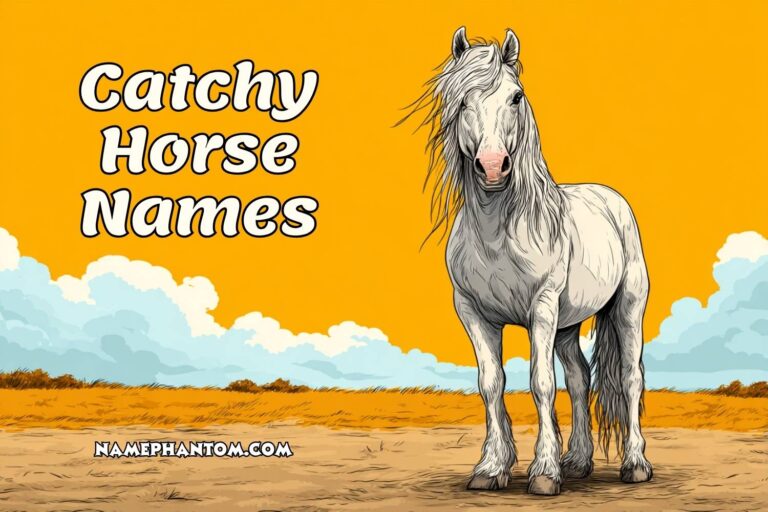 catchy horse names