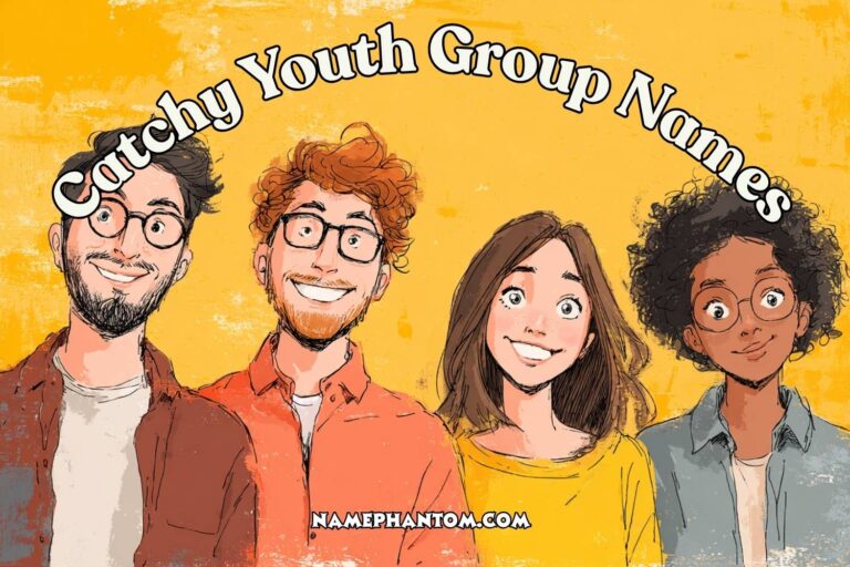 catchy youth group names