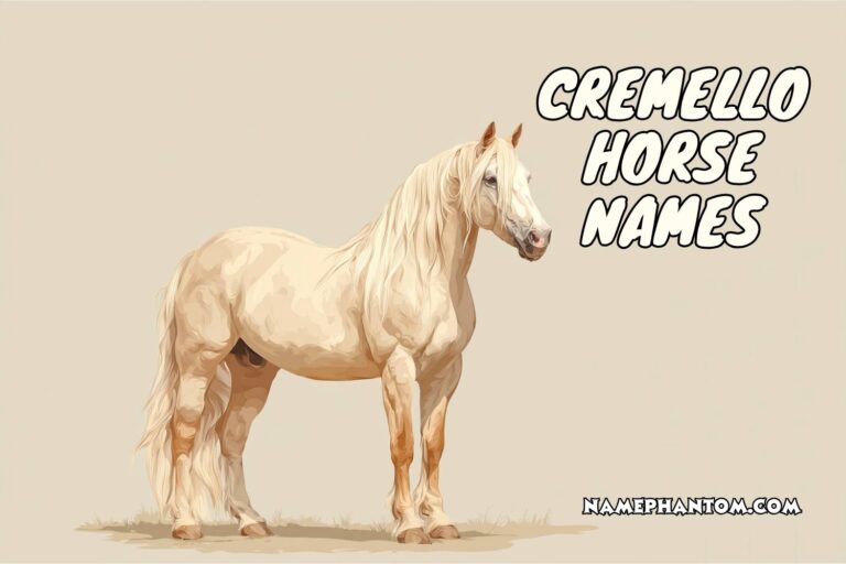 cremello horse names