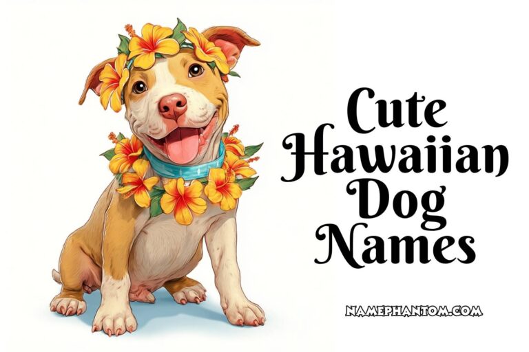 cute hawaiian dog names