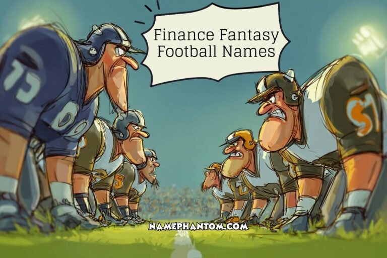 finance fantasy football names