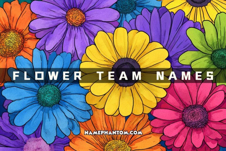 flower team names