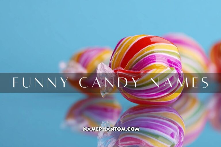 funny candy names