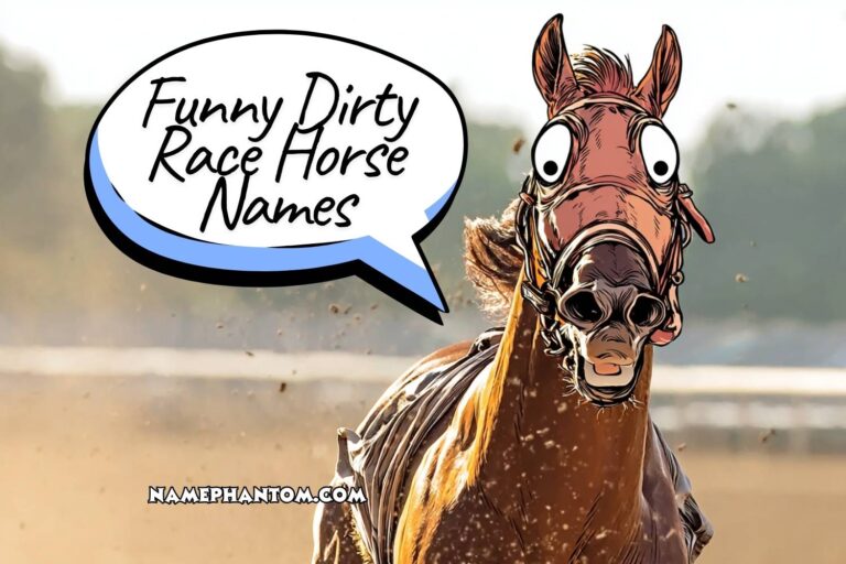 funny dirty race horse names