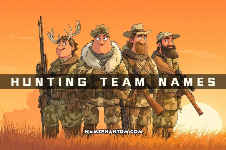 hunting team names