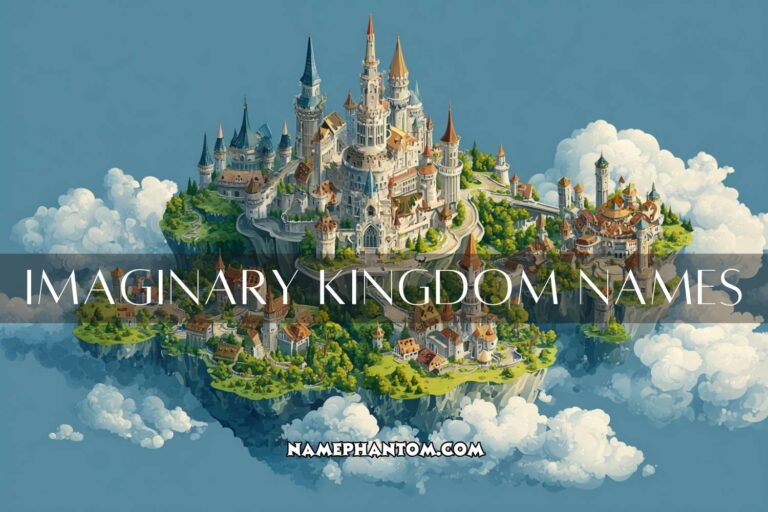 imaginary kingdom names