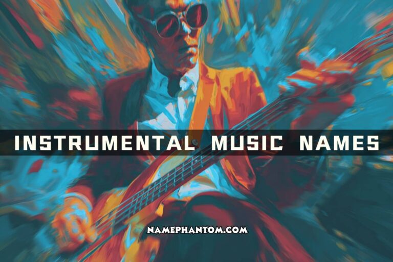 instrumental music names