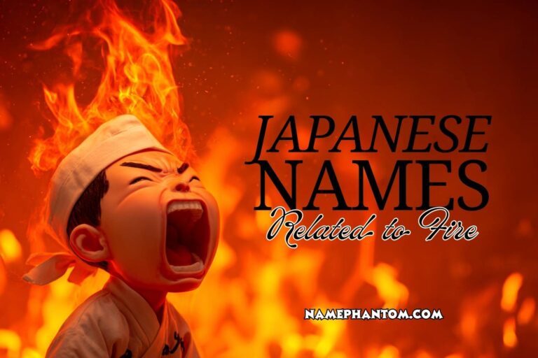 japanese names related to fire