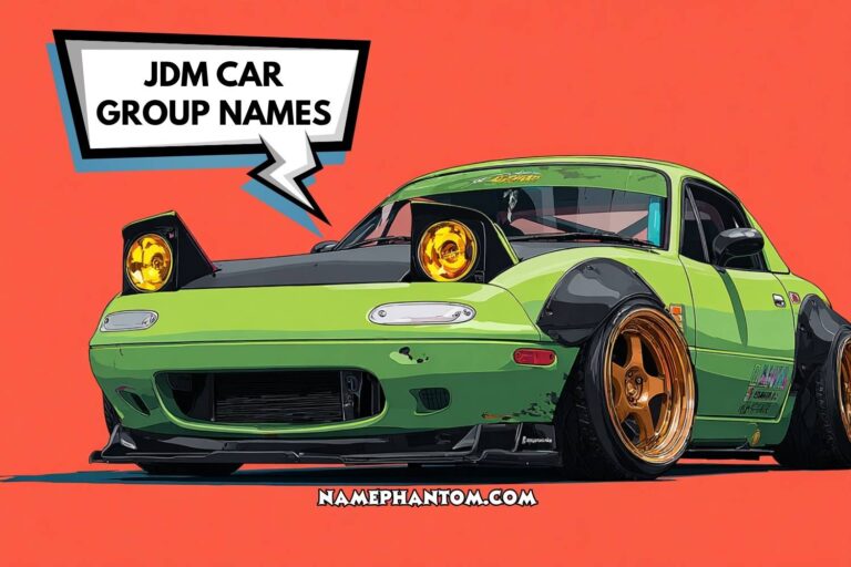 jdm car group names