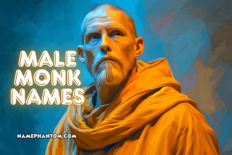 male monk names