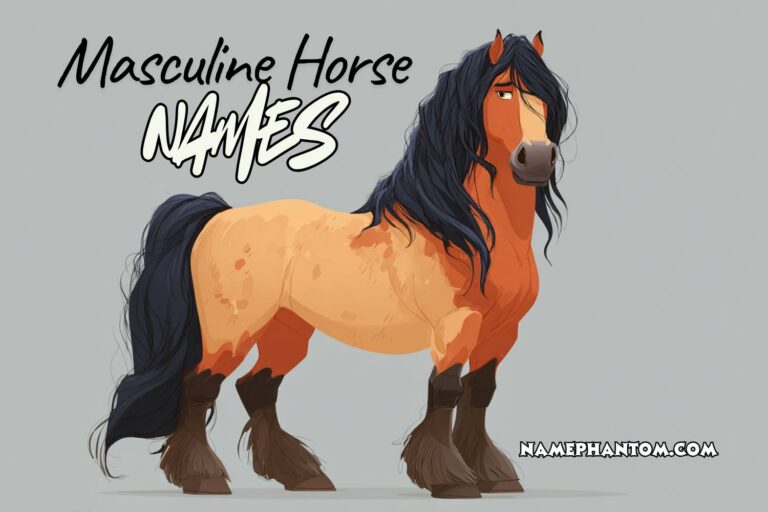 masculine horse names
