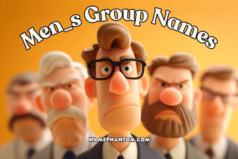 men's group names