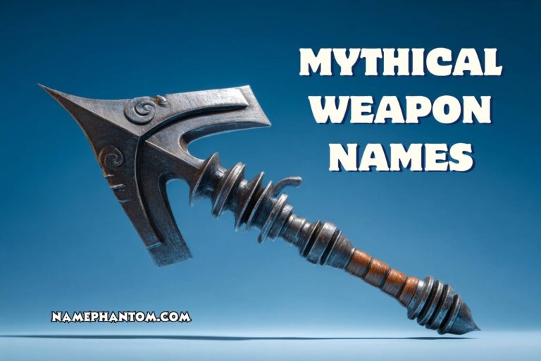 mythical weapon names