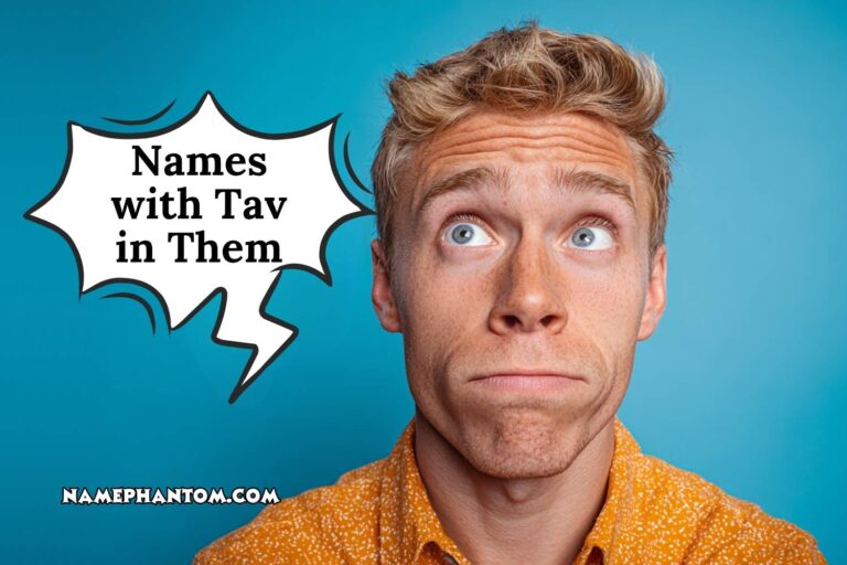 names with tav in them