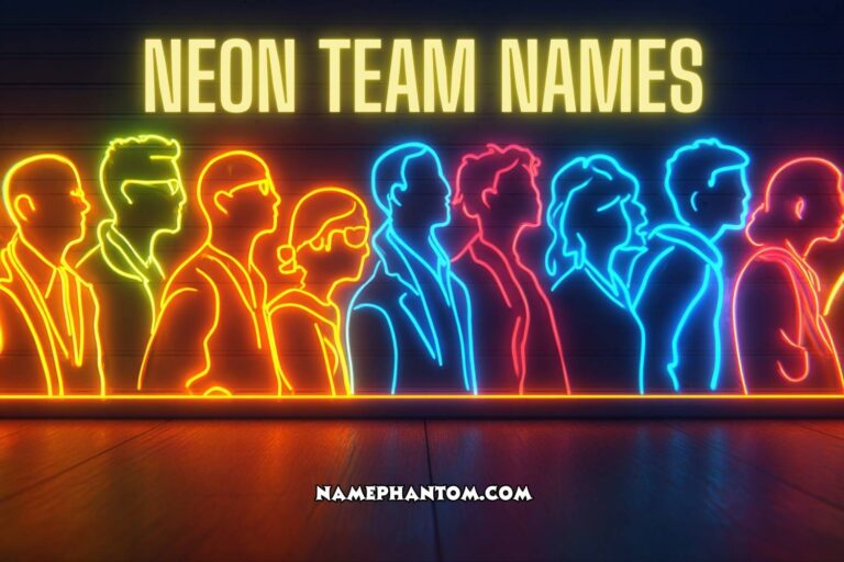 neon team names
