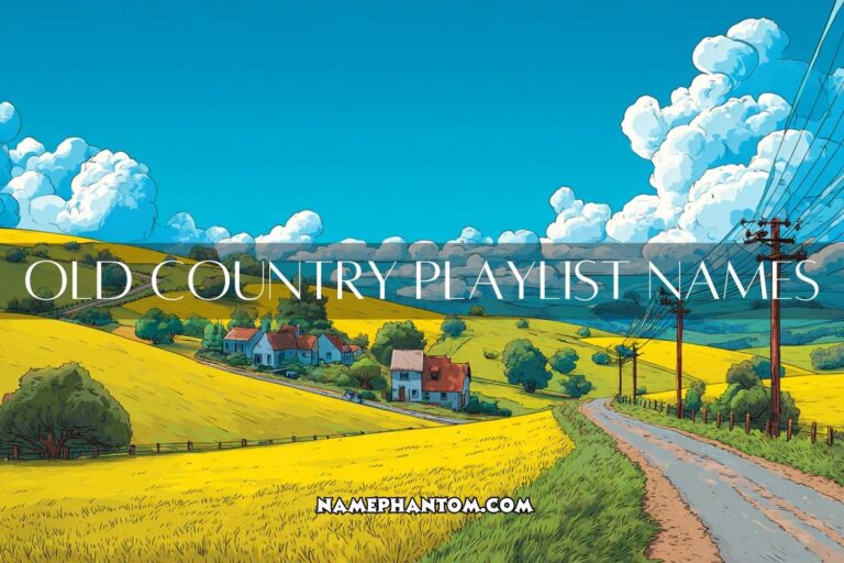 old country playlist names