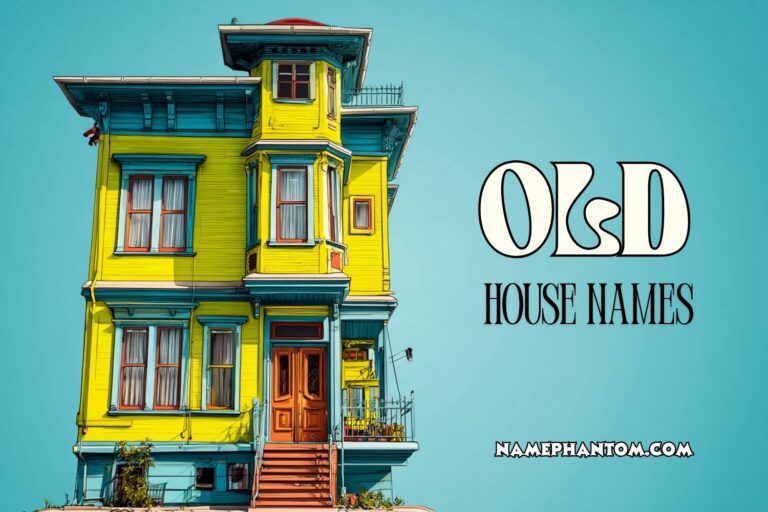 old house names