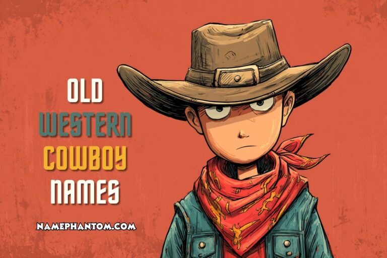 old western cowboy names
