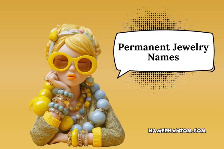 permanent jewelry names