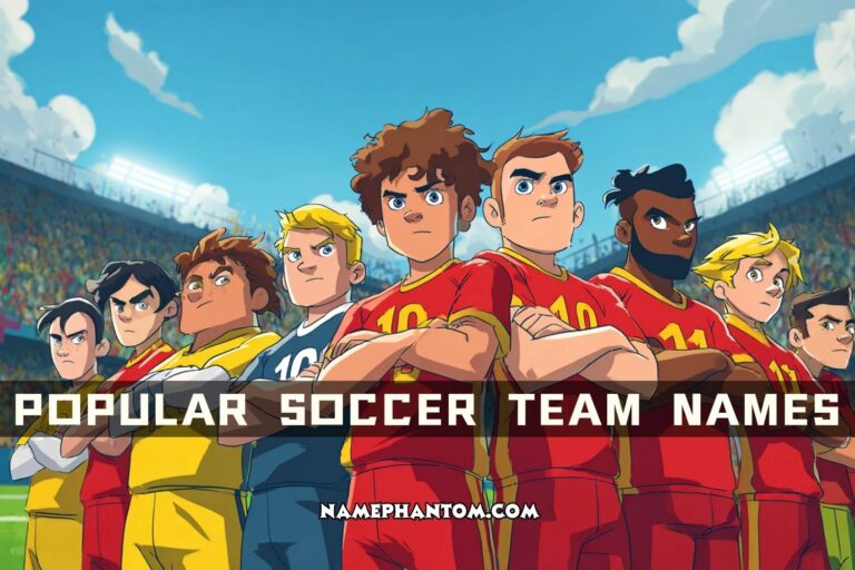 popular soccer team names