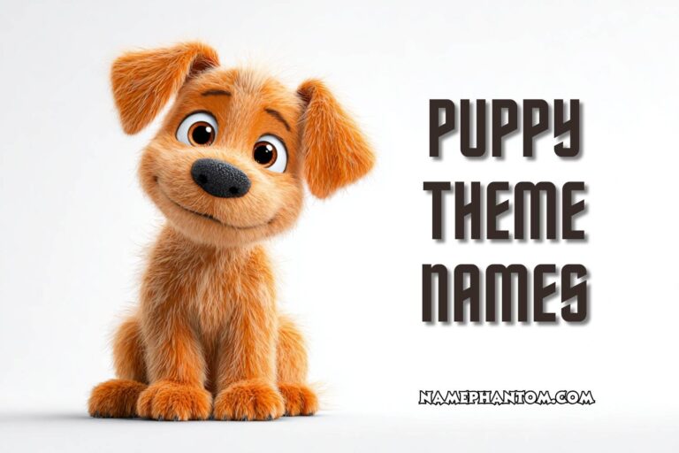 puppy theme names