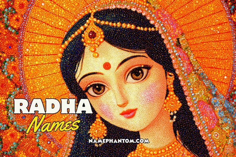 radha names