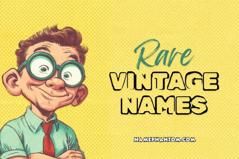 rare vintage names