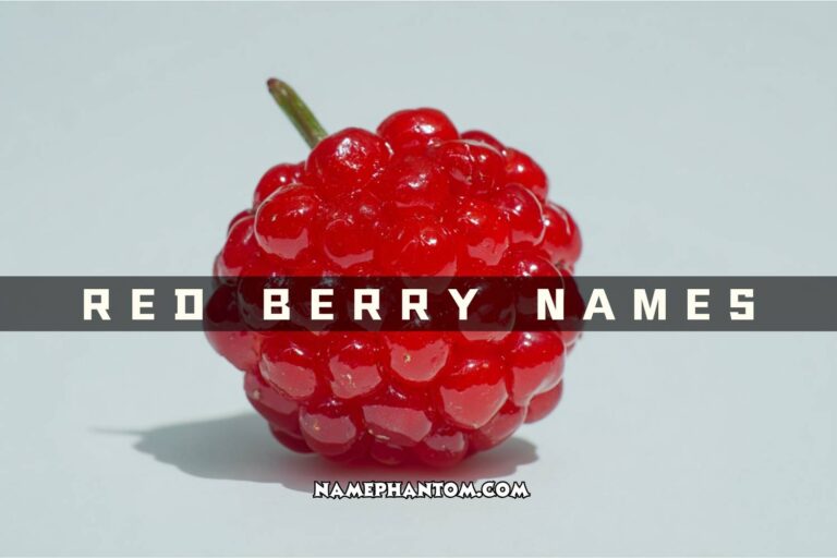 red berry names
