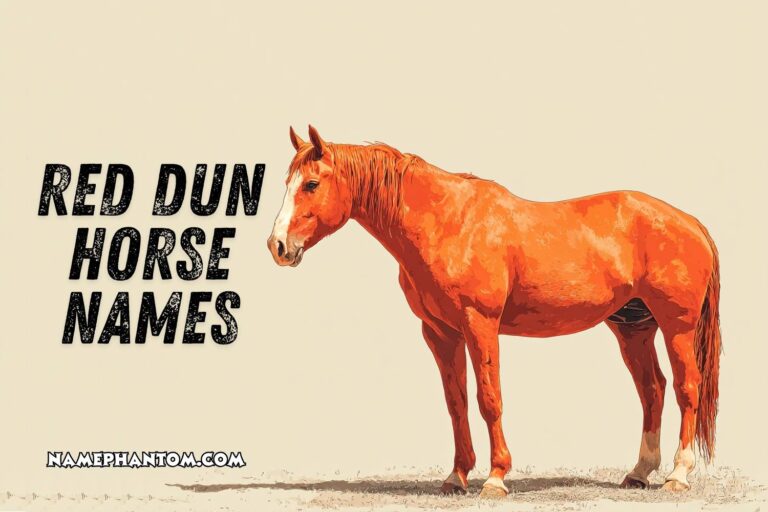 red dun horse names