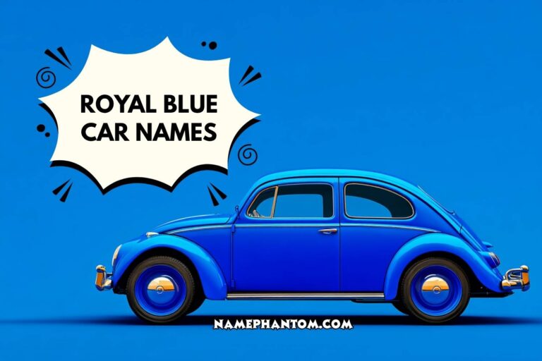 royal blue car names