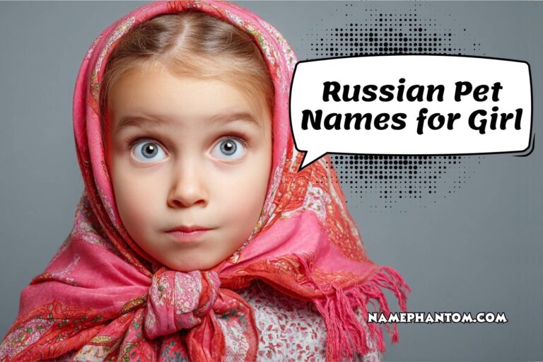 russian pet names for girl