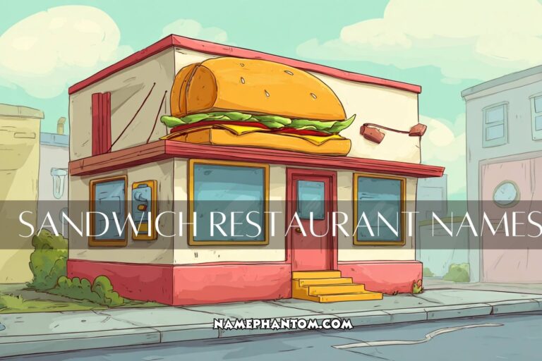 sandwich restaurant names