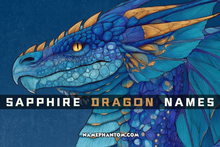 sapphire dragon names