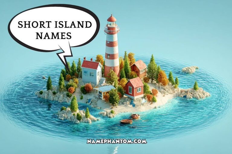 short island names
