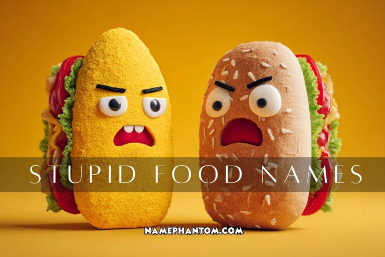 stupid food names