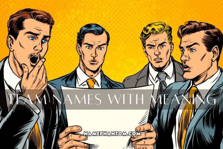team names with meaning