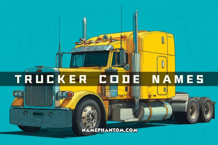 trucker code names