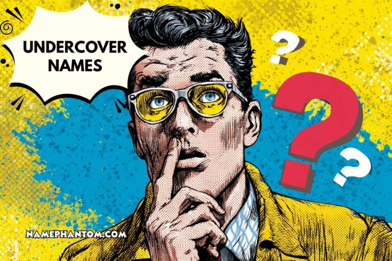 undercover names