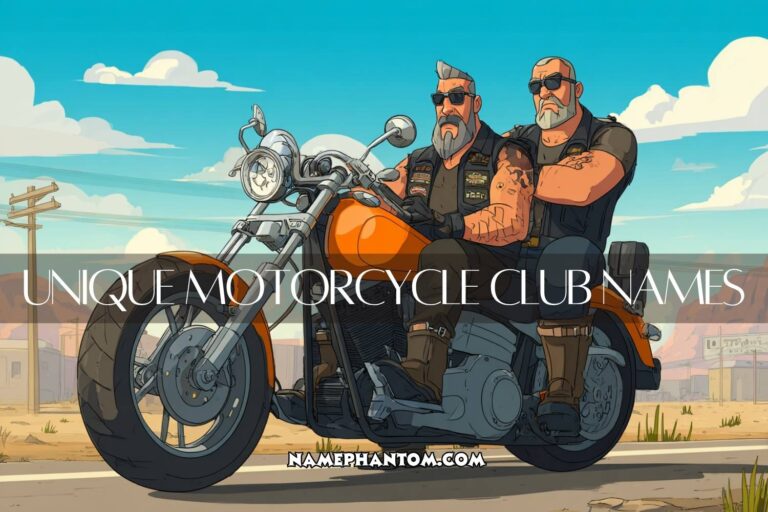unique motorcycle club names
