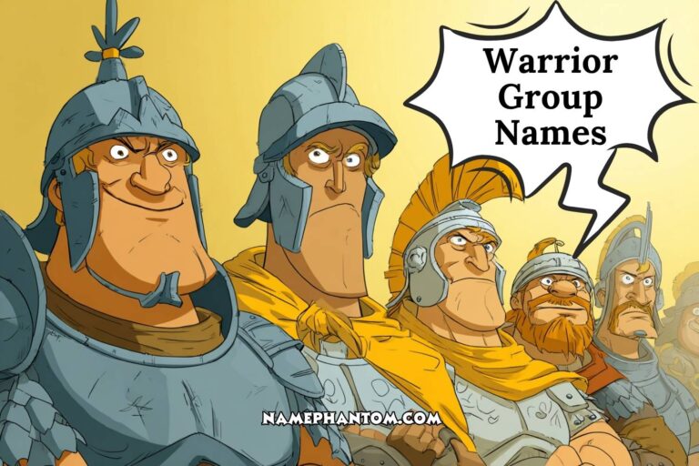 warrior group names