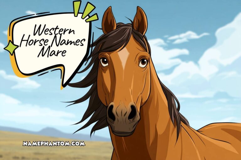 western horse names mare