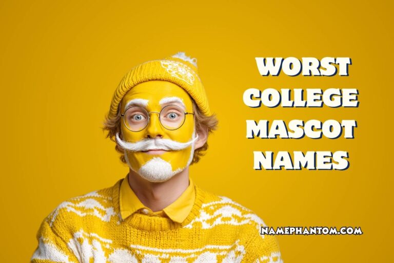 worst college mascot names