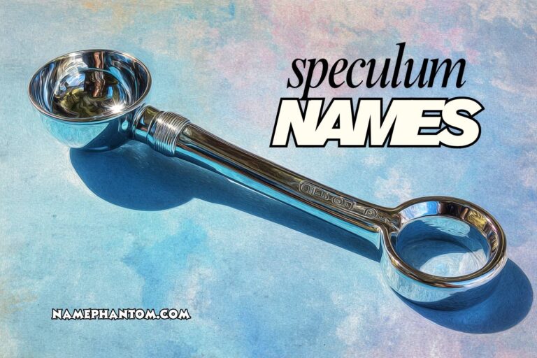 speculum names