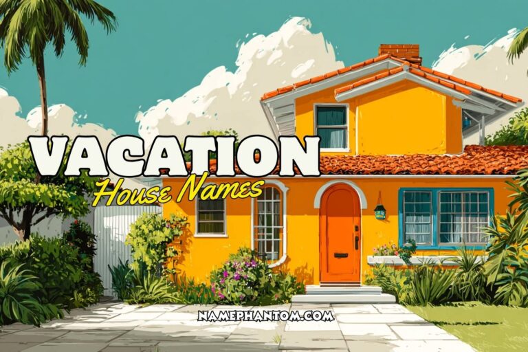 vacation house names