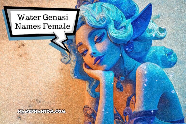 water genasi names female