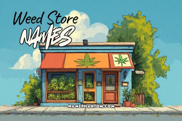 weed store names